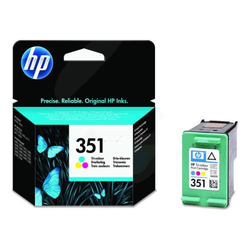 HP atramentová náplň farba (CB337EE / 351)