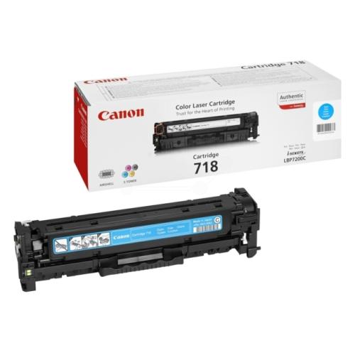 Canon toner azúrová (2661B002 / 718C)