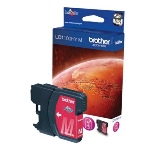 Brother atramentová náplň magenta (LC1100HYM) (high capacity)