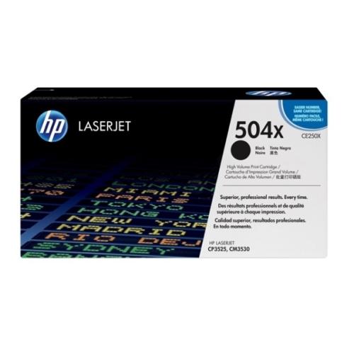 HP toner čierna (CE250X / 504X) (high capacity)