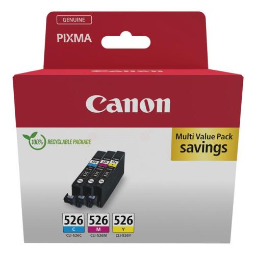 Canon atramentová náplň azúrová / magenta / žltý (4541B009 / CLI526) (multipack)