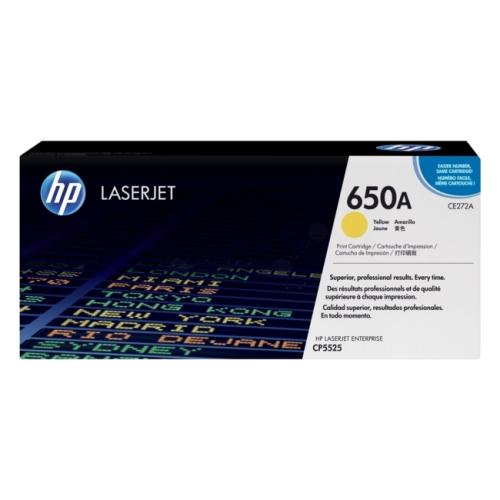 HP toner žltý (CE272A / 650A)