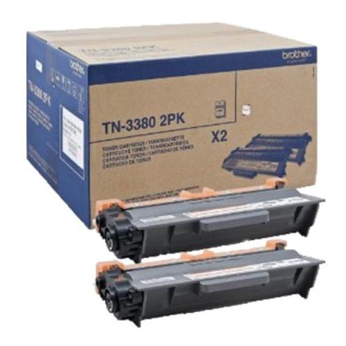 Brother toner čierna (TN3380TWIN / TN33802PK) (Dvojbalenie, high capacity)