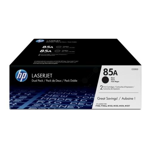 HP toner čierna (CE285AD / 85A) (Dvojbalenie)