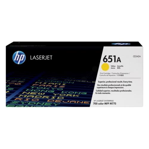 HP toner žltý (CE342A / 651A)