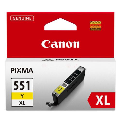 Canon atramentová náplň žltý (6446B001 / CLI551YXL) (high capacity)