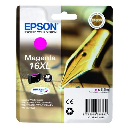 Epson atramentová náplň magenta (C13T16334010 / 16XL) (high capacity)