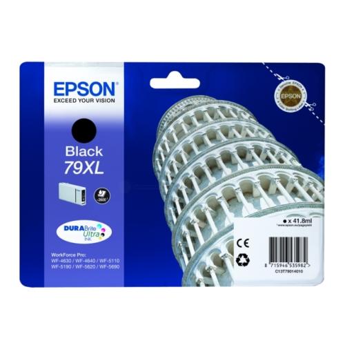 Epson atramentová náplň čierna (C13T79014010 / 79XL) (high capacity)