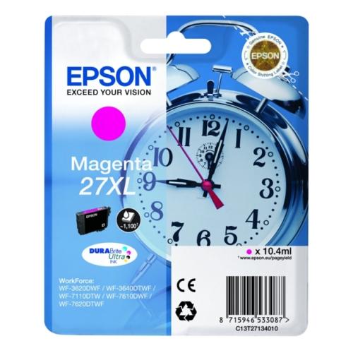 Epson atramentová náplň magenta (C13T27134010 / 27XL) (high capacity)