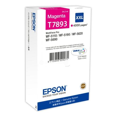 Epson atramentová náplň magenta (C13T789340 / T7893XXL) (high capacity)