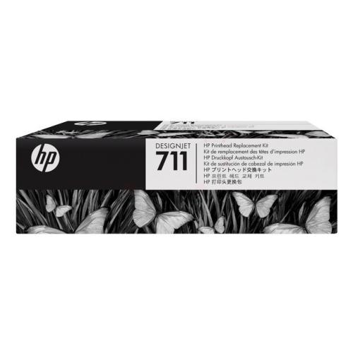 HP atramentová náplň čierna / azúrová / magenta / žltý (C1Q10A / 711) (value pack)