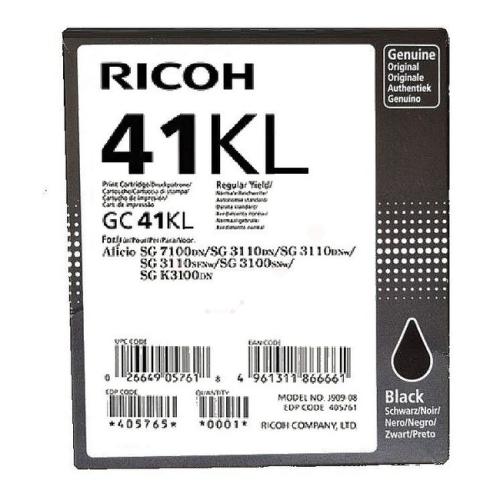 Ricoh atramentová náplň čierna (405765 / GC41KL)