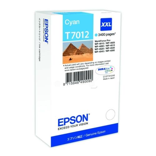 Epson atramentová náplň azúrová (C13T70124010 / T7012)