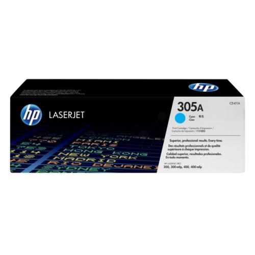 HP toner azúrová (CE411A / 305A)