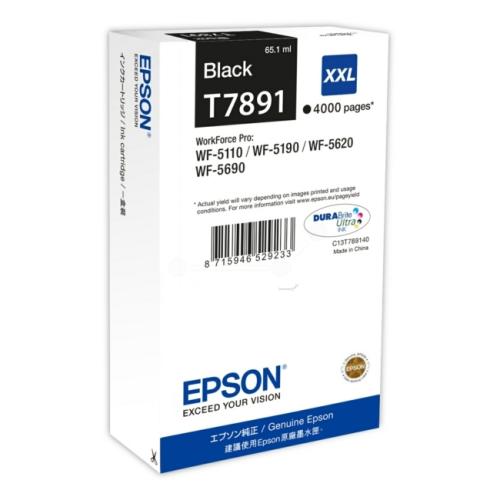 Epson atramentová náplň čierna (C13T789140 / T7891XXL) (high capacity)