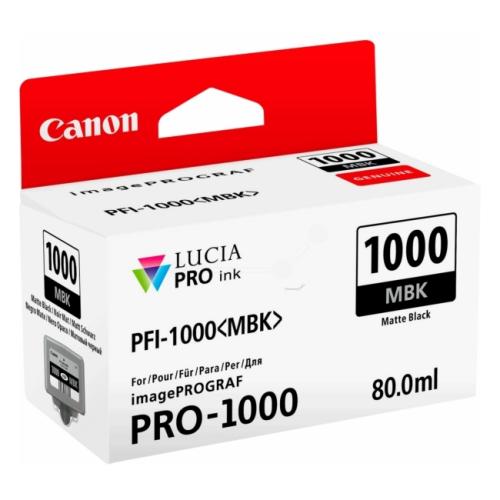 Canon atramentová náplň matná čierna (0545C001 / PFI1000MBK)