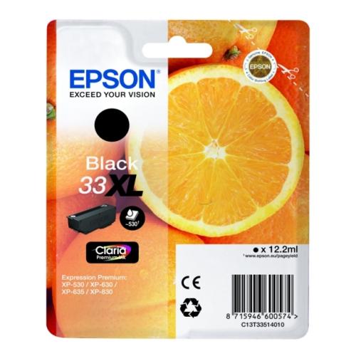 Epson atramentová náplň čierna (C13T33514012 / 33XL) (high capacity)