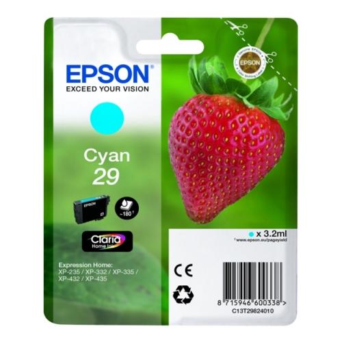 Epson atramentová náplň azúrová (C13T29824012 / 29)