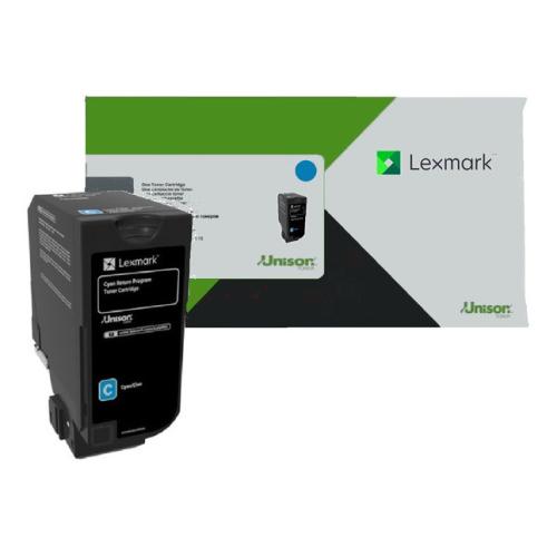 Lexmark toner azúrová (74C2SC0 / 0074C2SC0) (Návrat)