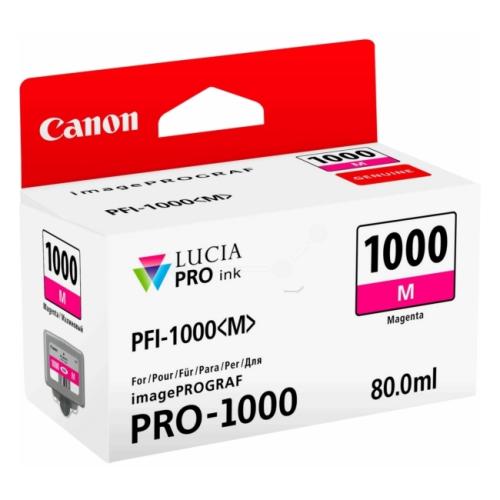 Canon atramentová náplň magenta (0548C001 / PFI1000M)