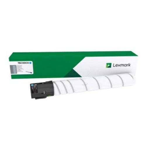 Lexmark toner azúrová (76C00C0 / 076C00C0)