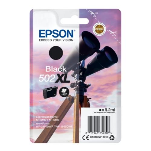 Epson atramentová náplň čierna (C13T02W14010 / 502XL) (high capacity)