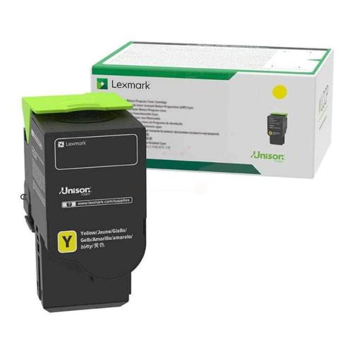 Lexmark toner žltý (78C2XY0 / 078C2XY0) (Návrat, high capacity)