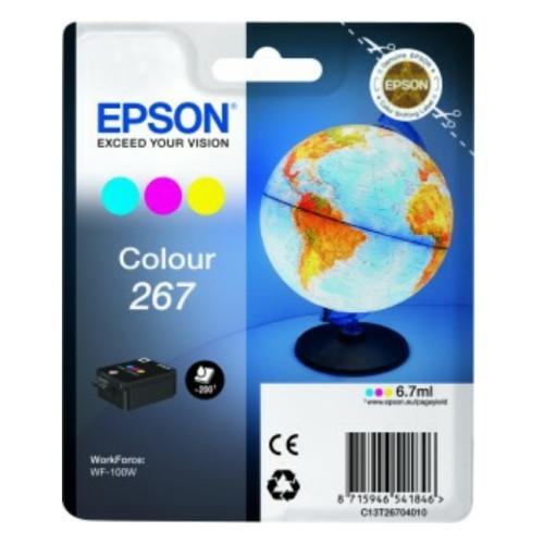 Epson atramentová náplň farba (C13T26704010 / 267)