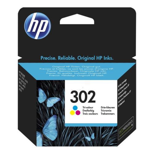 HP atramentová náplň farba (F6U65AE / 302)