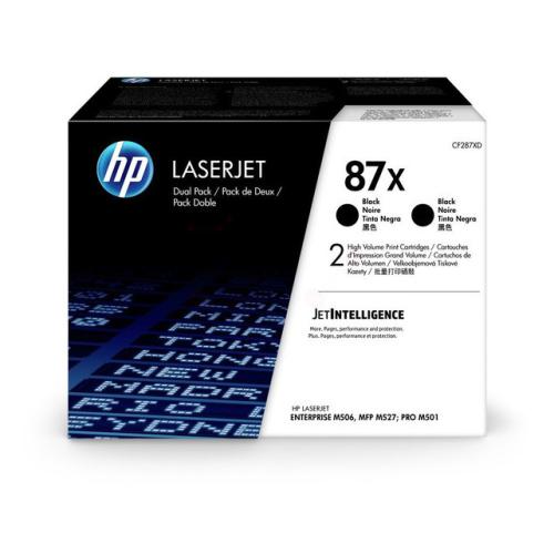 HP toner čierna (CF287XD / 87X) (Dvojbalenie, high capacity)