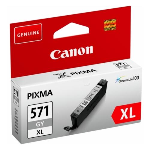 Canon atramentová náplň šedá (0335C001 / CLI571GYXL) (high capacity)