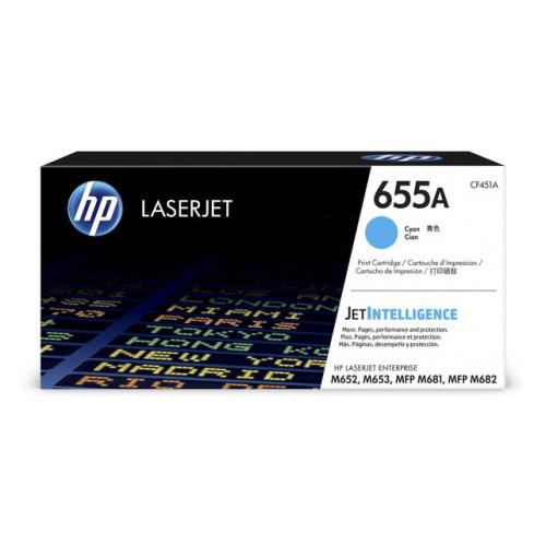 HP toner azúrová (CF451A / 655A)