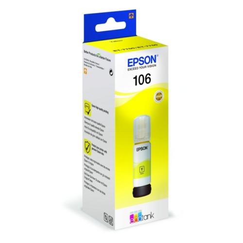 Epson atramentová náplň žltý (C13T00R440 / 106)