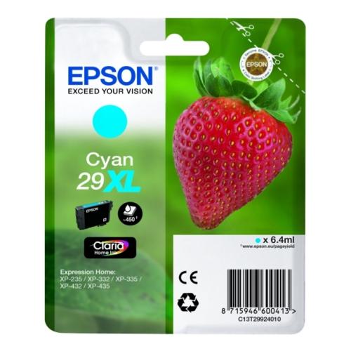 Epson atramentová náplň azúrová (C13T29924012 / 29XL) (high capacity)