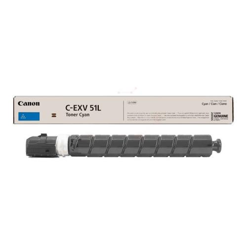 Canon toner azúrová (0485C002 / CEXV51LC)