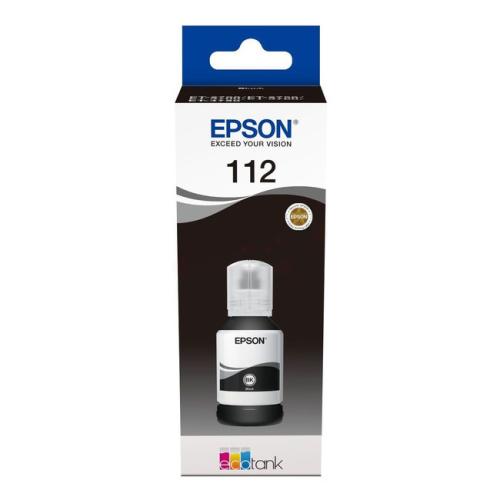 Epson atramentová náplň čierna (C13T06C14A / 112)