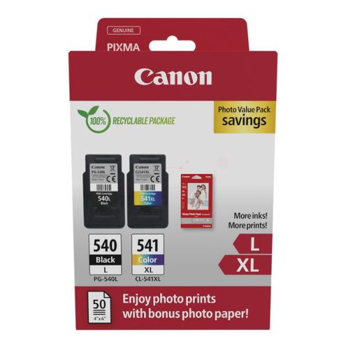 Canon atramentová náplň / fotopapier čierna / farba (5224B007 / PG540L+CL541XL) (Dvojbalenie, multipack)