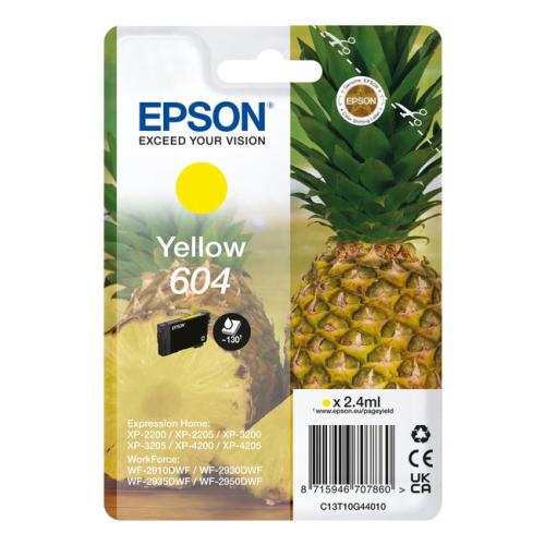 Epson atramentová náplň žltý (C13T10G44010 / 604)