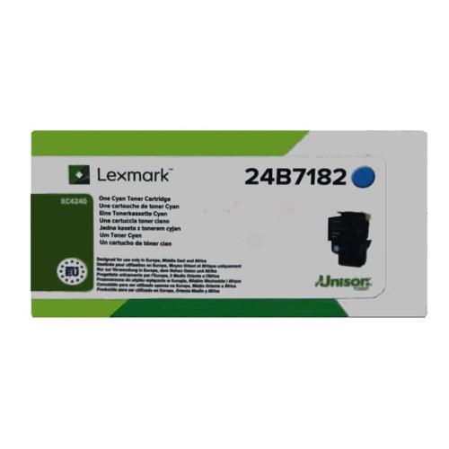 Lexmark toner azúrová (24B7182 / 024B7182)