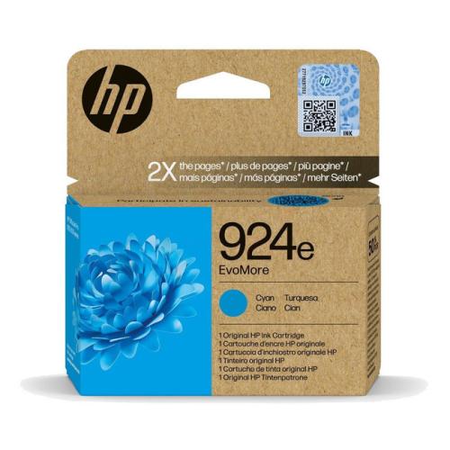 HP atramentová náplň azúrová (4K0U7NE / 924E)