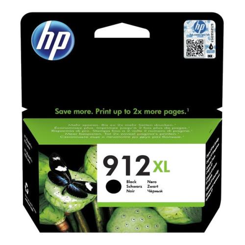 HP atramentová náplň čierna (3YL84AE / 912XL) (high capacity)