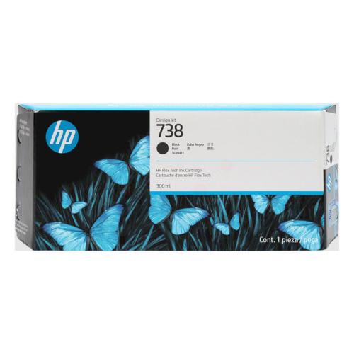 HP atramentová náplň čierna (498N8A / 738)