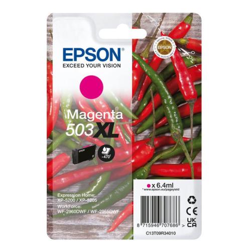 Epson atramentová náplň magenta (C13T09R34010 / 503XL) (high capacity)