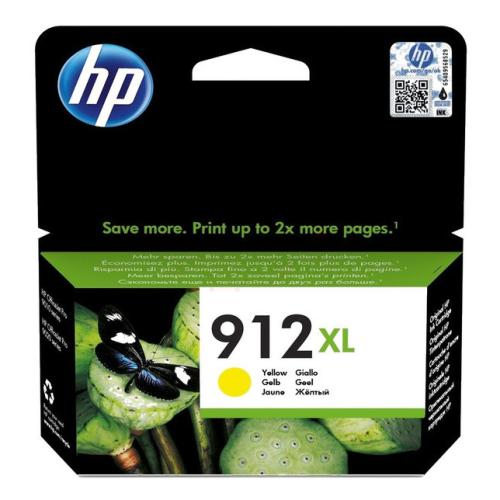 HP atramentová náplň žltý (3YL83AE / 912XL) (high capacity)