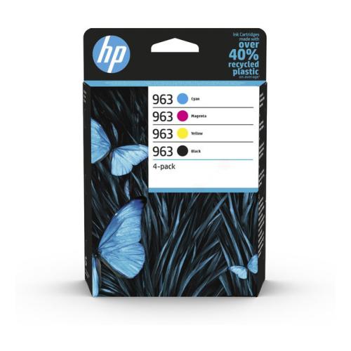 HP atramentová náplň čierna / azúrová / magenta / žltý (6ZC70AE / 963) (multipack)