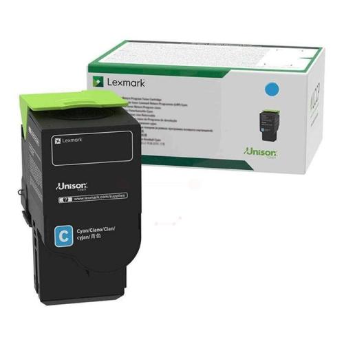 Lexmark toner azúrová (78C20C0 / 078C20C0) (Návrat)