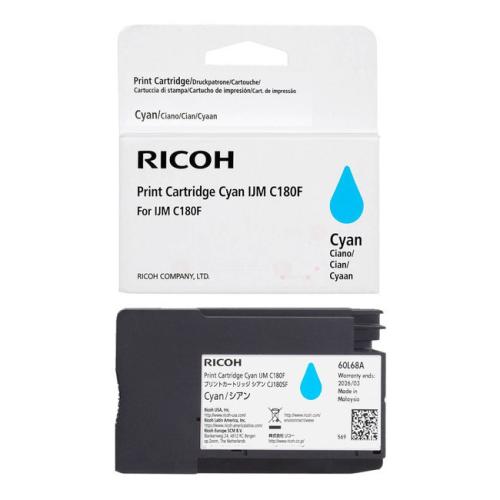 Ricoh atramentová náplň azúrová (408518 /)