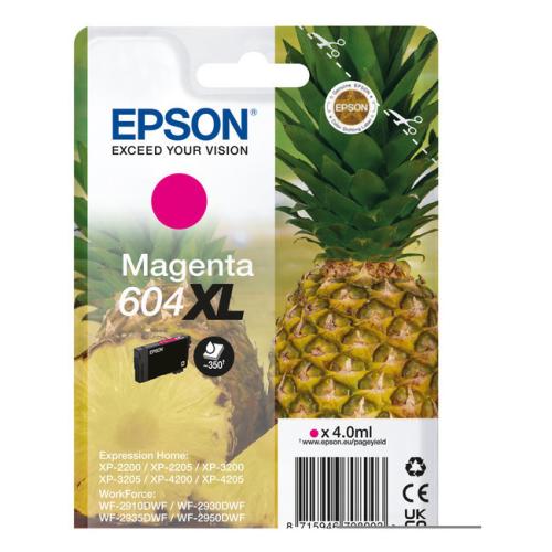 Epson atramentová náplň magenta (C13T10H34010 / 604XL) (high capacity)