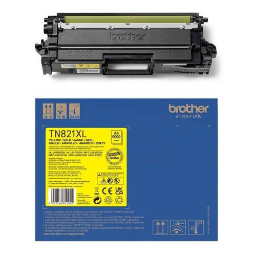 Brother toner žltý (TN821XLY)