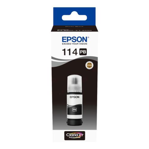 Epson atramentová náplň čierna fotografia (C13T07B140 / 114)